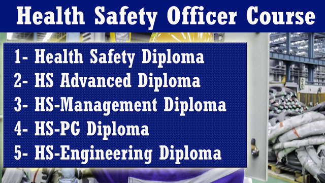Occupational Health Safety Officer Course in India